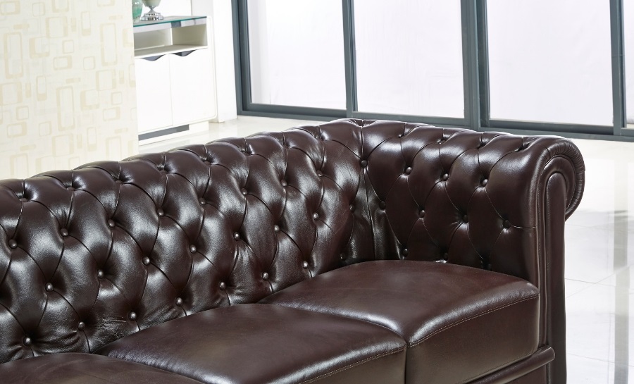 Europa Leather Sofa Lounge Set